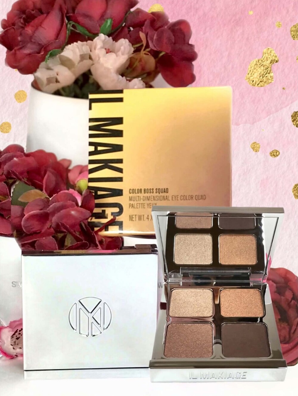 IL MAKIAGE Color Boss Squad Eyeshadow Palette Quad in Call the Shots 6g *BNIB!